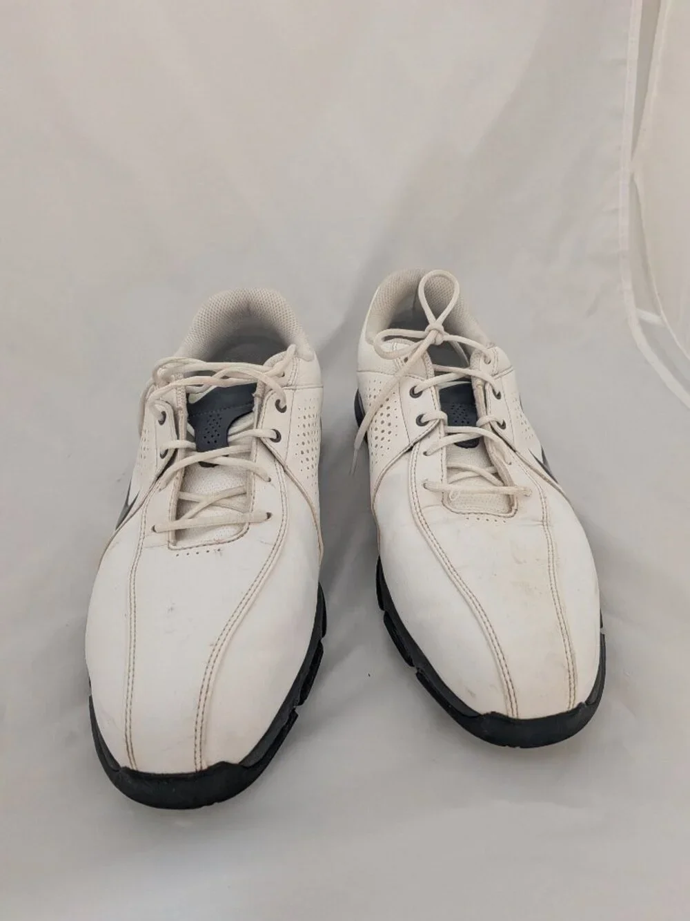 Nike Air Rival III Golf Shoes Cleats Spikes Men Sz  11 W White